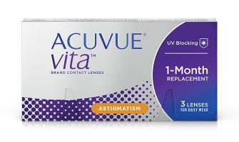 ACUVUE® VITA® for ASTIGMATISM with HydraMax™